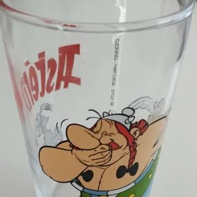 Verre à moutarde Astérix Obélix idefix AMORA